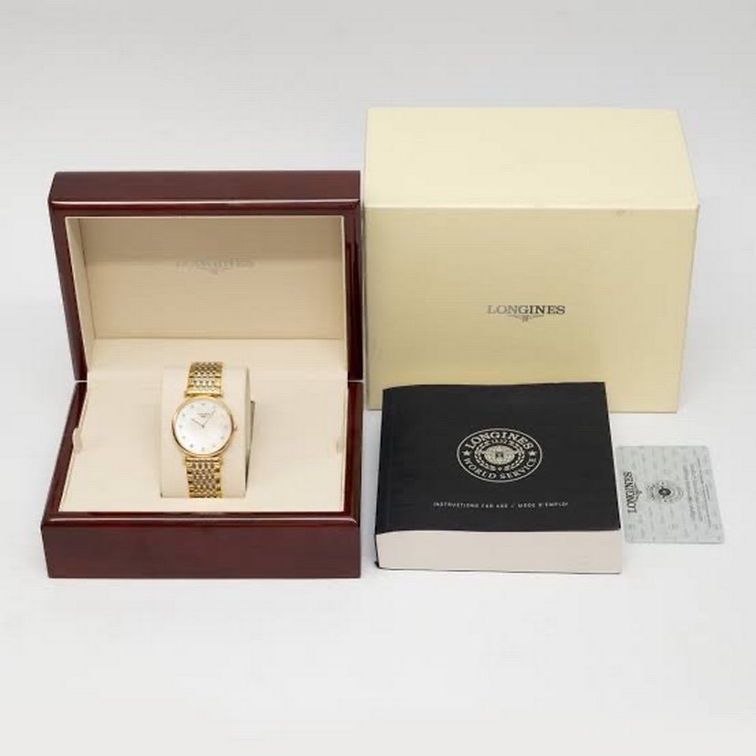 Longines la grande Klasik Şık Altın Kol Saati - Görsel 3