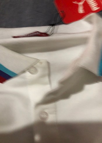 BMW Motosport Baskılı Beyaz Erkek Sweatshirt beyaz ve siyah - Görsel 6