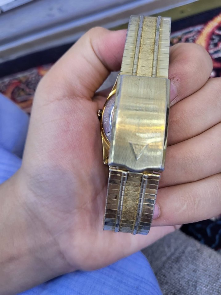 Altın Renk Vintage Erkek Kol Saati Rado otomatik - Görsel 4