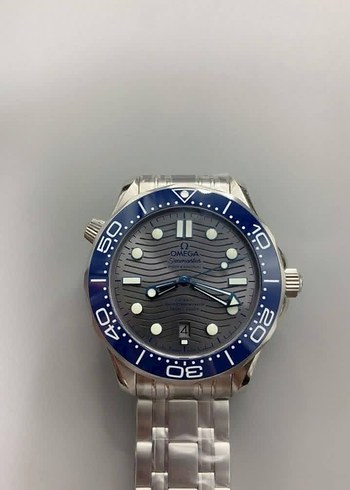 Gri Omega Seamaster Erkek Saati - Görsel 2