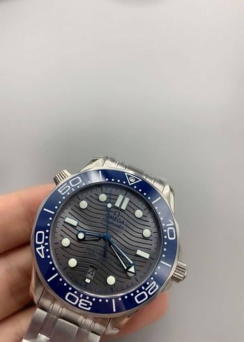 Gri Omega Seamaster Erkek Saati - Görsel 4