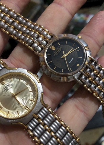 Altın ve Gri Klasik eski model sıfır rolexler - Görsel 6