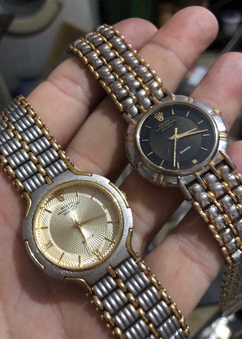 Altın ve Gri Klasik eski model sıfır rolexler - Görsel 7