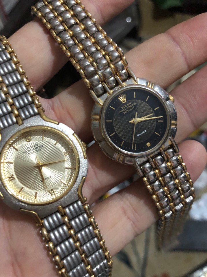 Altın ve Gri Klasik eski model sıfır rolexler - Görsel 3