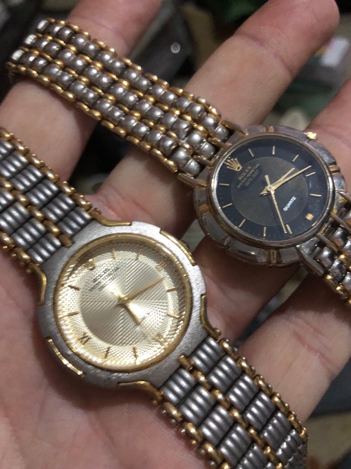 Altın ve Gri Klasik eski model sıfır rolexler - Görsel 2