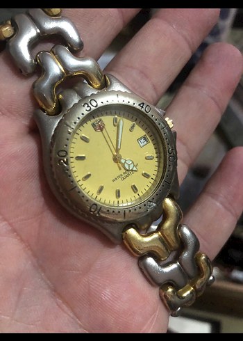 Klasik Tasarımlı Altın Renk tag Heuer profesyonel Kol Saati - Görsel 4