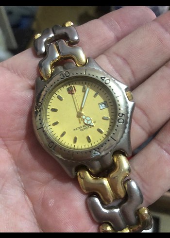 Klasik Tasarımlı Altın Renk tag Heuer profesyonel Kol Saati - Görsel 3