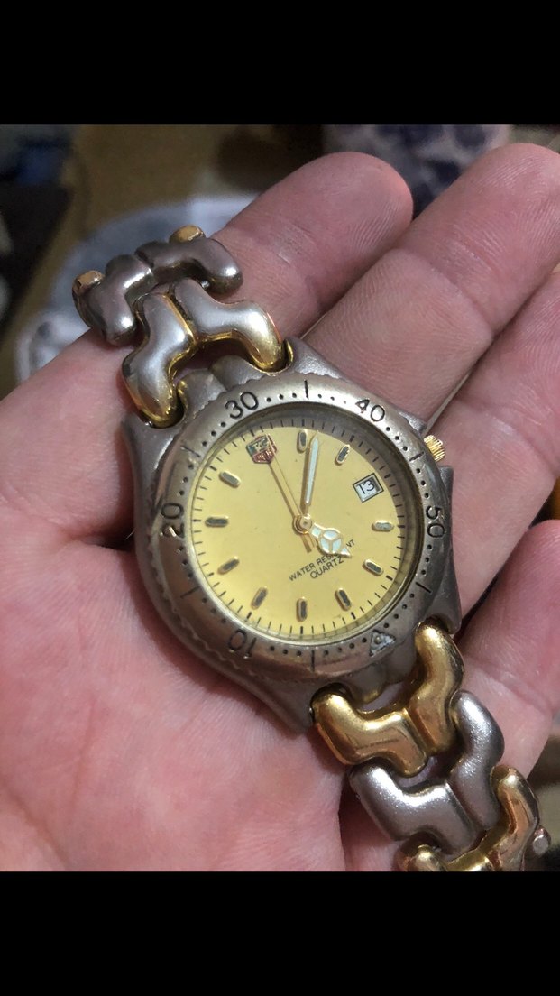 Klasik Tasarımlı Altın Renk tag Heuer profesyonel Kol Saati - Görsel 2