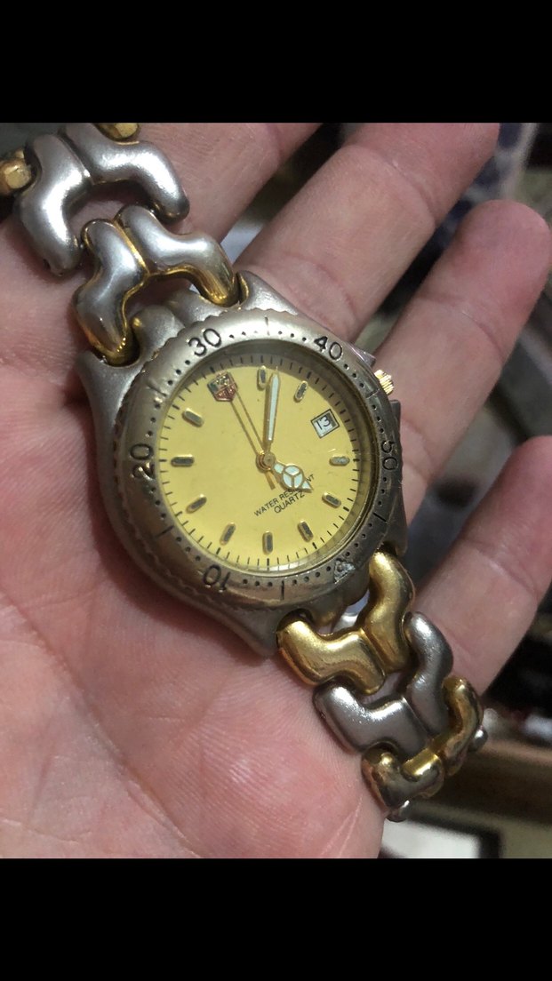 Klasik Tasarımlı Altın Renk tag Heuer profesyonel Kol Saati - Görsel 4