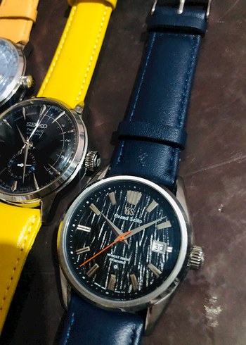 Renkli Modern Klasik Erkek Saatleri Seiko set - Görsel 7