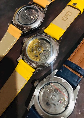 Renkli Modern Klasik Erkek Saatleri Seiko set - Görsel 11