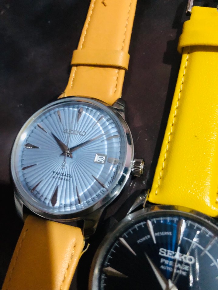 Renkli Modern Klasik Erkek Saatleri Seiko set - Görsel 4