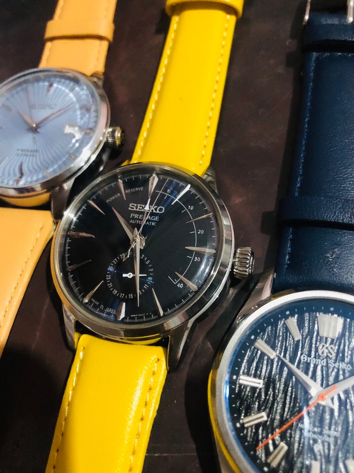 Renkli Modern Klasik Erkek Saatleri Seiko set - Görsel 3