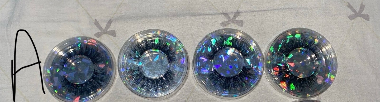 Çok Renkli Koyu Takma Kirpik - Görsel 2