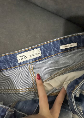 zara kot şort - Görsel 3