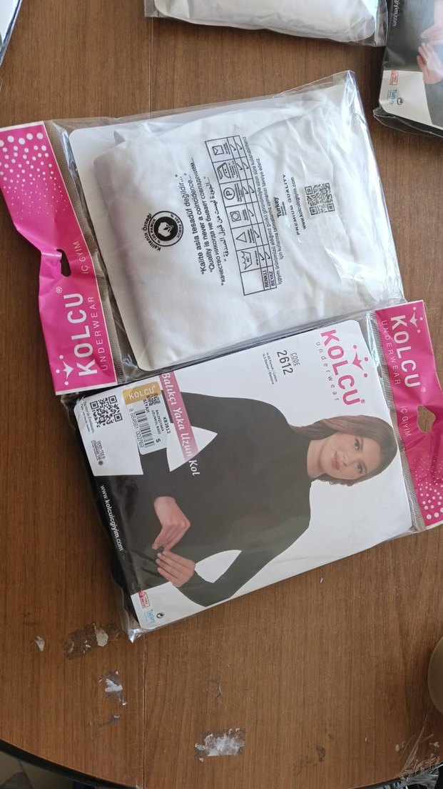 Kız Çocuk Baskılı Beyaz Bolero - Görsel 2