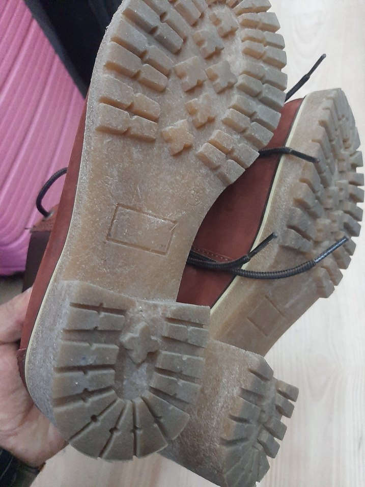 Kahverengi Süet Bağcıklı Kadın Bot - Görsel 4