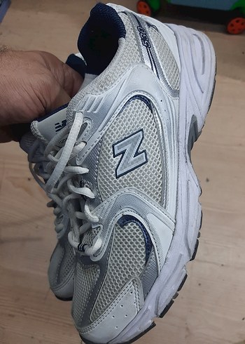 New Balance Beyaz Gri Spor Ayakkabı - Görsel 7