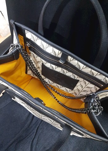 Zincir Detaylı magnol Kadın Çanta - Görsel 4