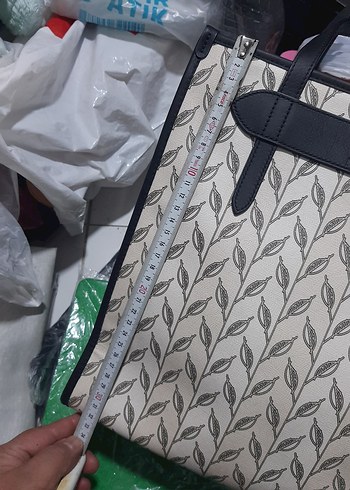 Zincir Detaylı magnol Kadın Çanta - Görsel 10