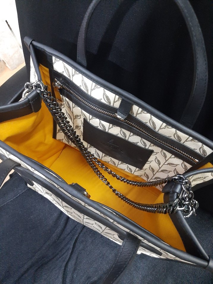 Zincir Detaylı magnol Kadın Çanta - Görsel 4