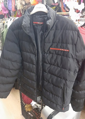 Siyah Erkek  orijinal Prada Mont - Görsel 10