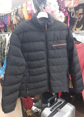 Siyah Erkek  orijinal Prada Mont - Görsel 11