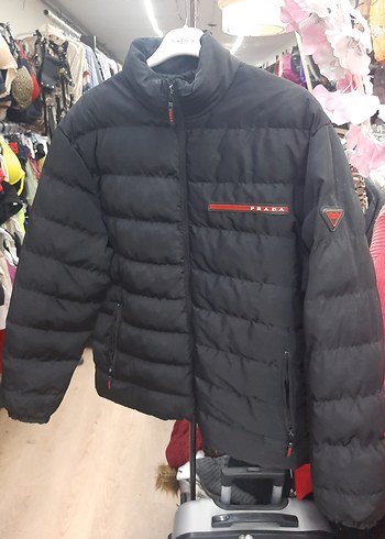 Siyah Erkek  orijinal Prada Mont - Görsel 7