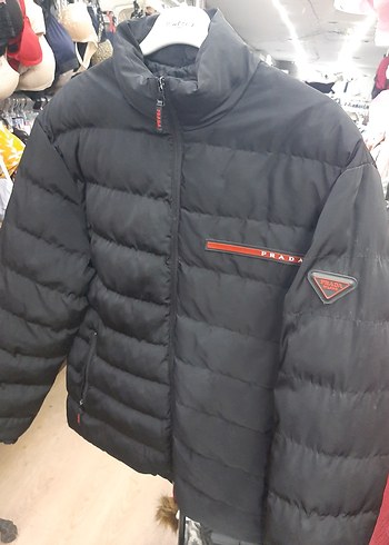 Siyah Erkek  orijinal Prada Mont - Görsel 8