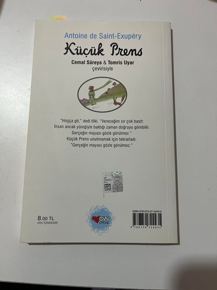 Küçük Prens - Antoine de Saint-Exupéry - Görsel 2