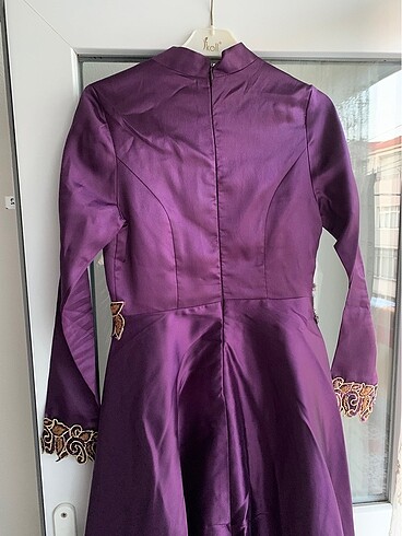 Mor elbise - Görsel 4