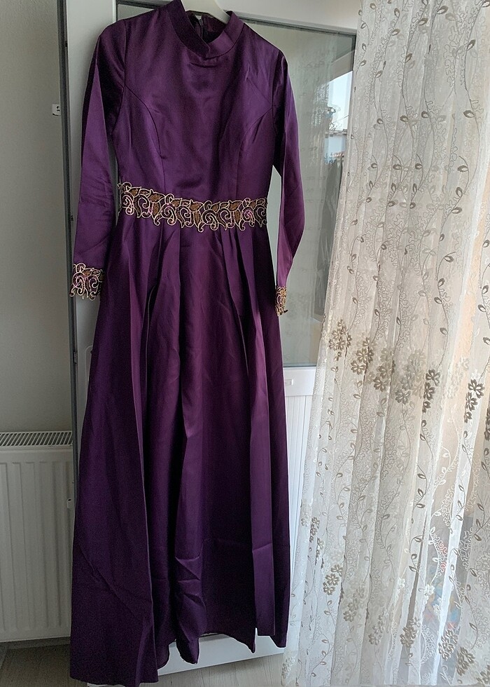 Mor elbise - Görsel 2
