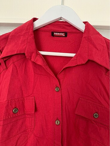 Kırmızı gömlek - Görsel 2