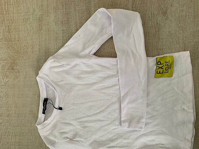 Beyaz uzun kol badi - Görsel 3