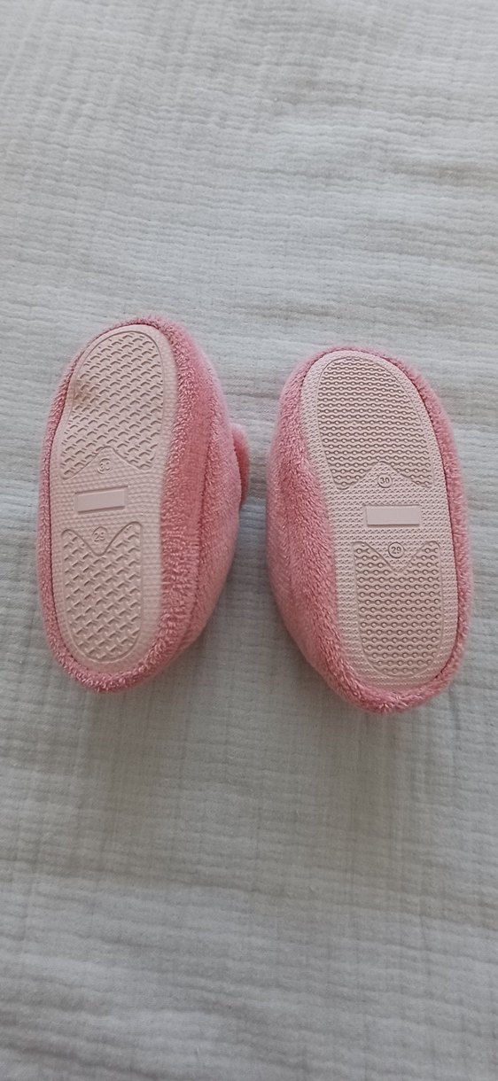 Pembe Kız Çocuk Ev Terliği - Görsel 2