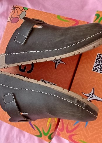 Dogiye Anatomik tabanlı terlik kahverengi - Görsel 5