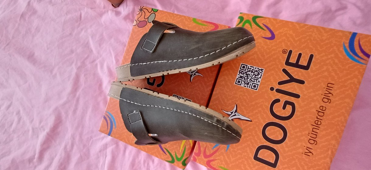 Dogiye Anatomik tabanlı terlik kahverengi - Görsel 5