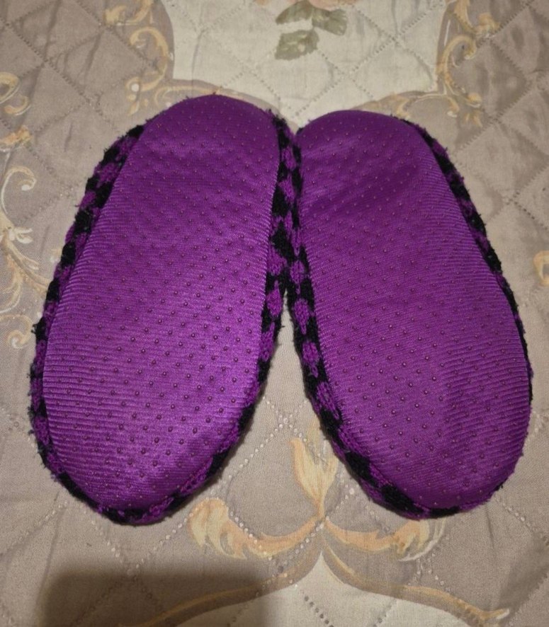 Renkli Bağlama Desenli Kız Çocuk ve gençler için Ev Terliği - Görsel 2