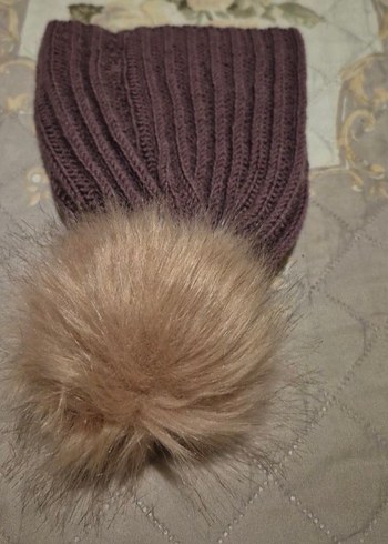 Kadın Örgü Bohem Bere - Görsel 3