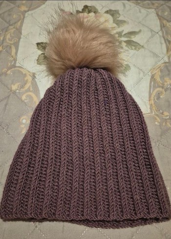 Kadın Örgü Bohem Bere - Görsel 2