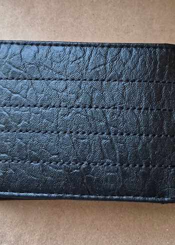 Siyah Minimalist Erkek Cüzdanı - Görsel 2