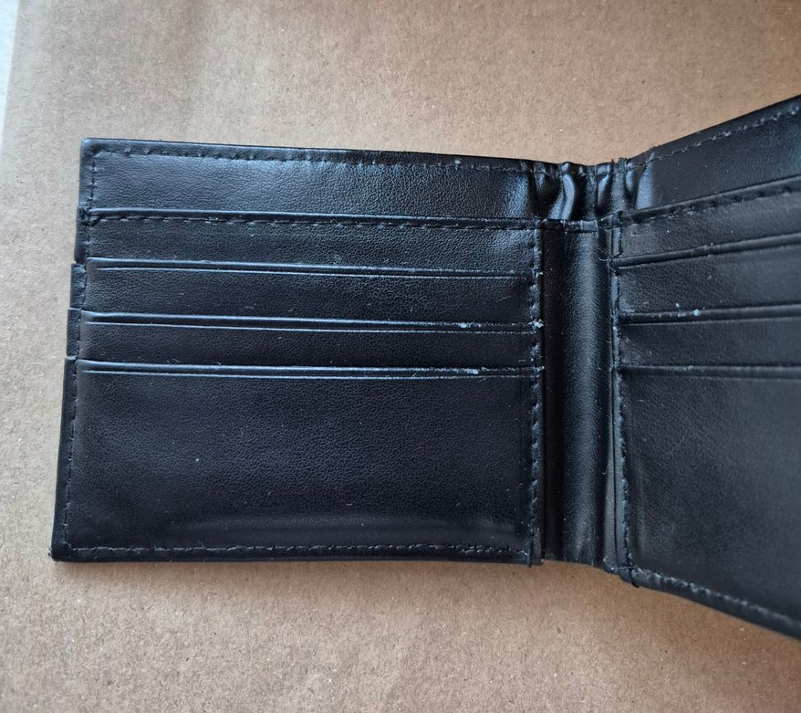 Siyah Minimalist Erkek Cüzdanı - Görsel 4