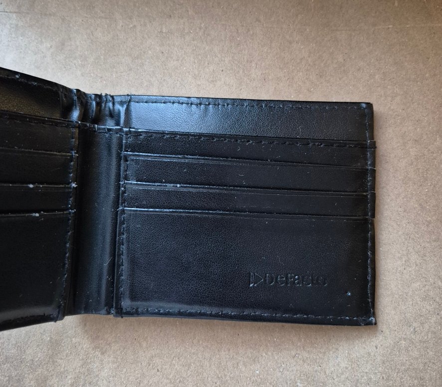 Siyah Minimalist Erkek Cüzdanı - Görsel 5