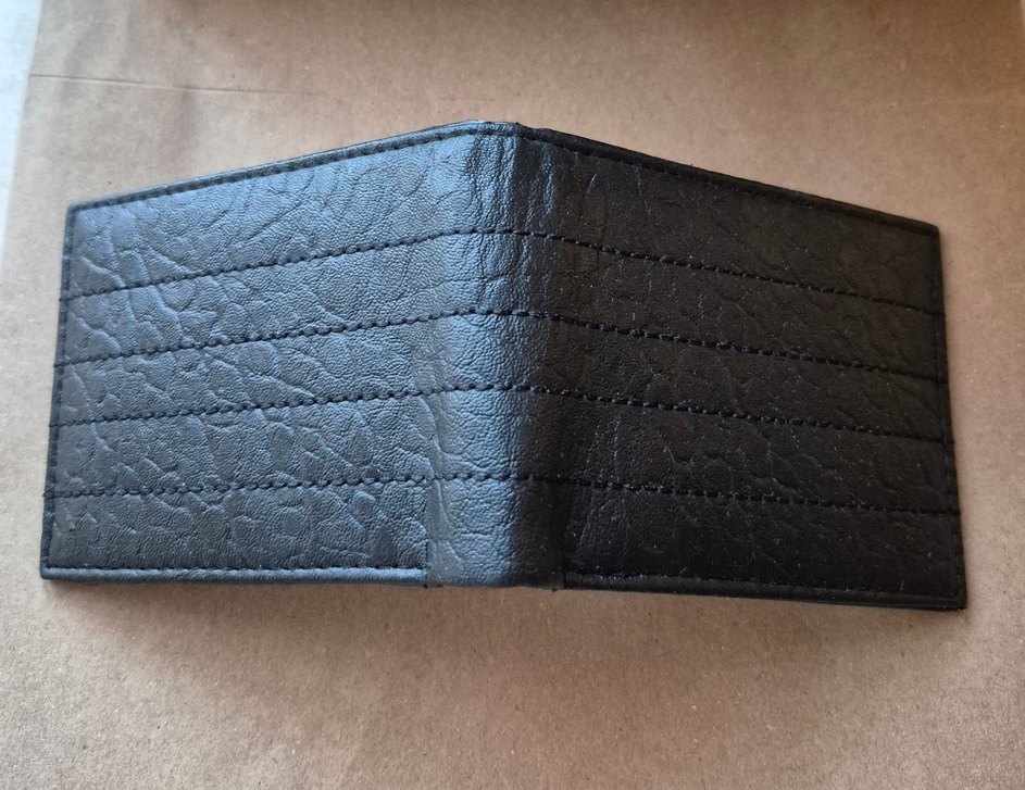 Siyah Minimalist Erkek Cüzdanı - Görsel 3