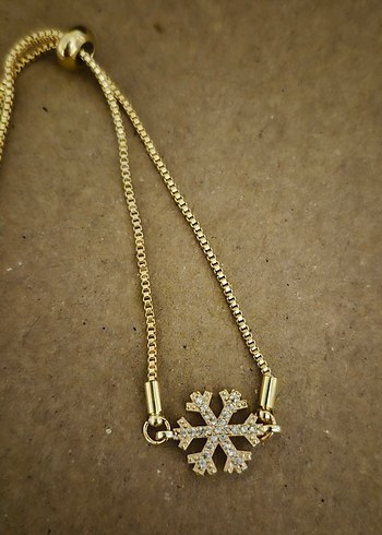 Altın Renk Zincir Detaylı Kadın Bileklik - Görsel 3