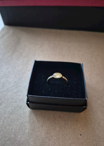 Doğaltaş Sitrin Taşı Kadın Yüzük - Görsel 6