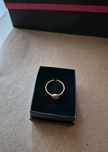 Doğaltaş Sitrin Taşı Kadın Yüzük - Görsel 5