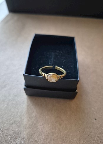 Doğaltaş Sitrin Taşı Kadın Yüzük - Görsel 3