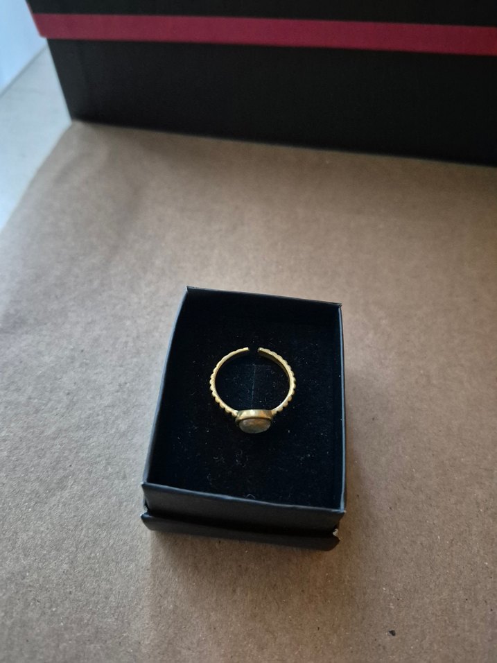 Doğaltaş Sitrin Taşı Kadın Yüzük - Görsel 5