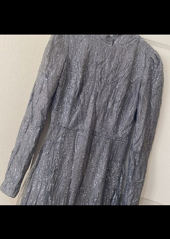 Abiye kalem elbise - Görsel 3